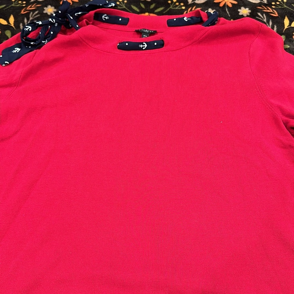 Brand new Talbots sweater blouse - Picture 6 of 8
